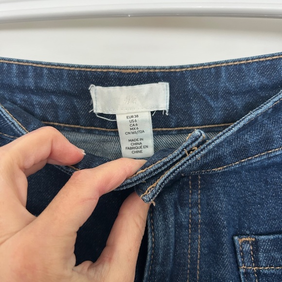 H&M Dark Blue Flare Jeans - Picture 4 of 4